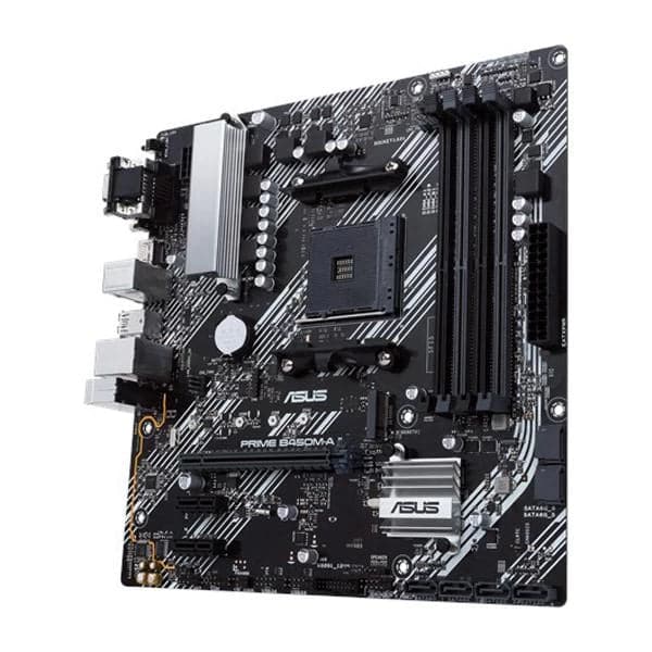 ASUS Prime B450M-A II DDR4 AMD Motherboard - 4