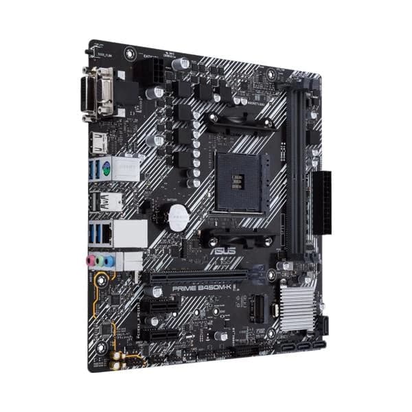 ASUS Prime B450M-K II DDR4 AMD Motherboard - 3