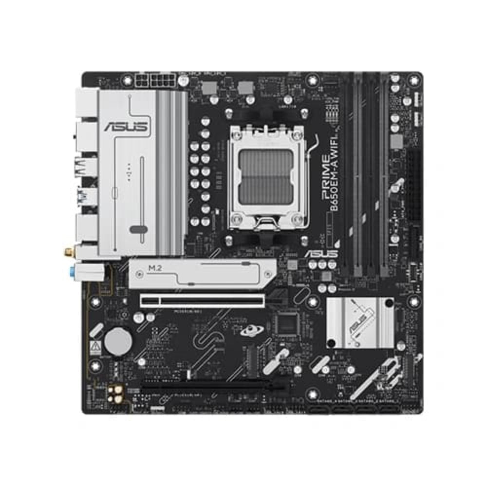 ASUS Prime B650EM-A Wifi 6 CSM DDR5 AMD Motherboard – TechCure India