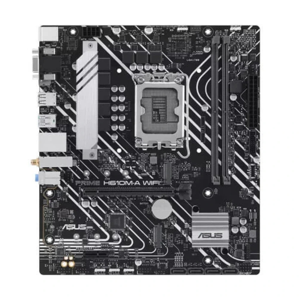 ASUS Prime H610M-A WIFI DDR5 Intel Motherboard – TechCure India