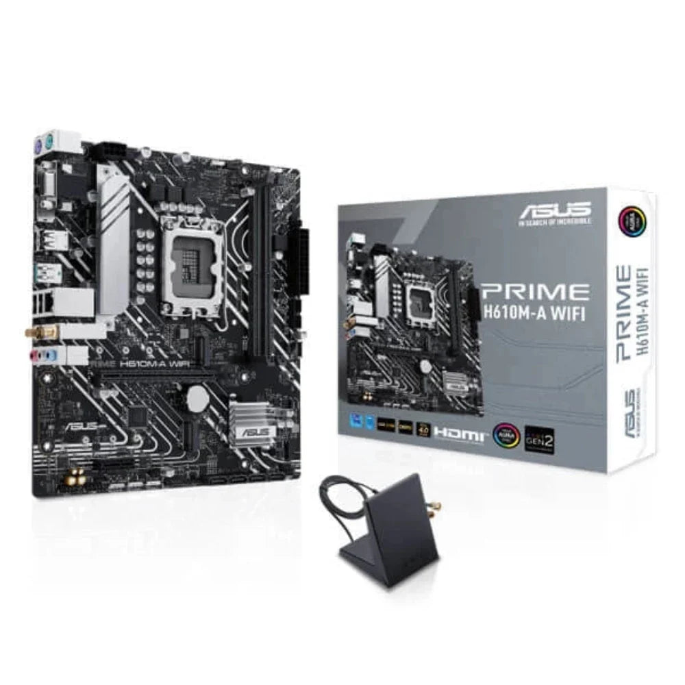 ASUS Prime H610M-A WIFI DDR5 Intel Motherboard – TechCure India