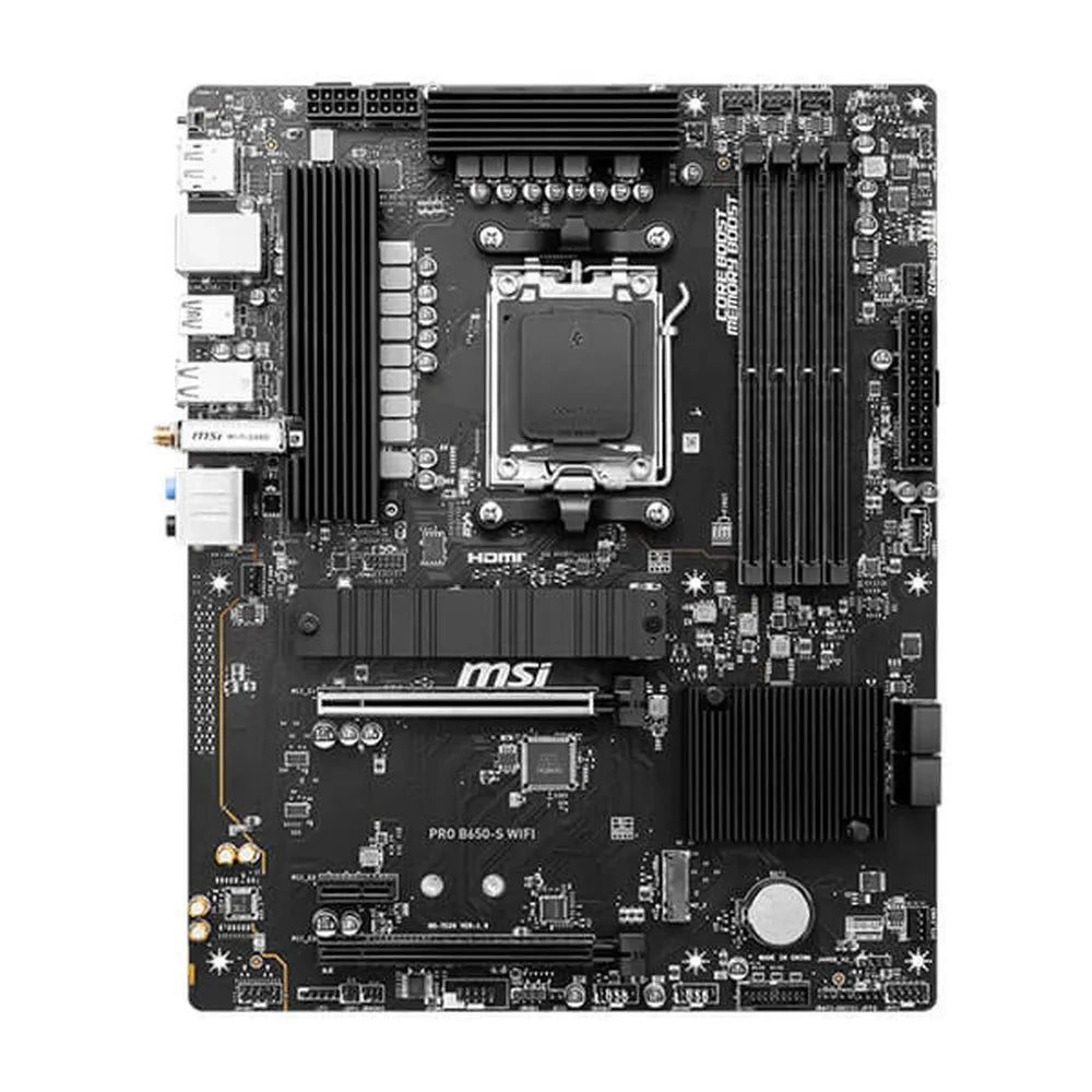 MSI Pro B650-S WIFI DDR5 AMD Motherboard - 2