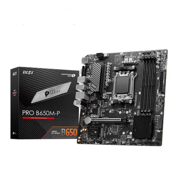 MSI Pro B650M-P DDR5 AMD Motherboard – TechCure India