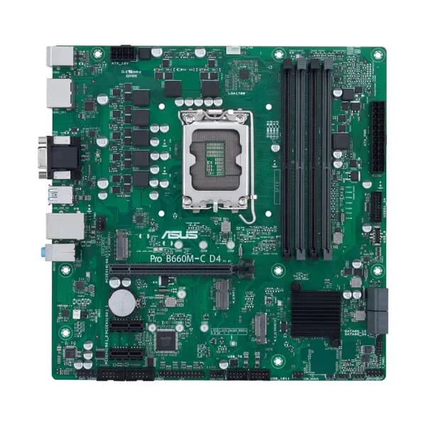 ASUS Pro B660M-C DDR4 Intel Motherboard - 2