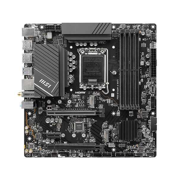 MSI Pro B760M-A Wifi DDR5 Intel Motherboard – TechCure India