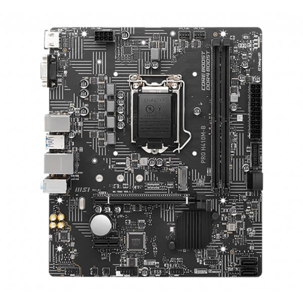 MSI Pro H410M-B DDR4 Intel Motherboard - 2