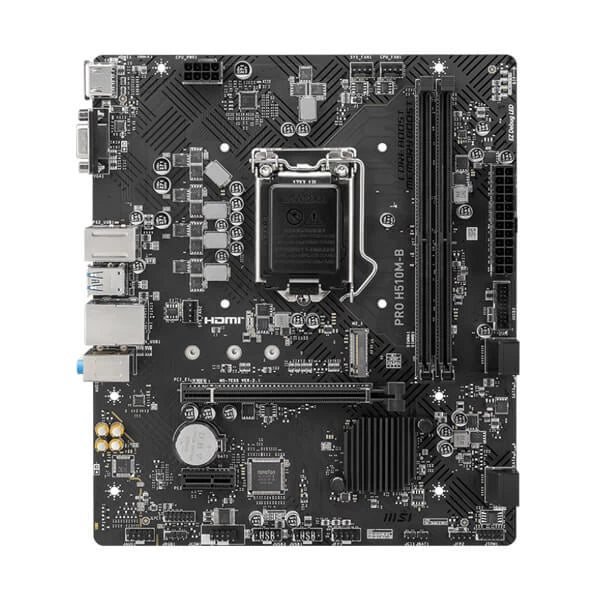 MSI Pro H510M-B DDR4 Intel Motherboard - 2
