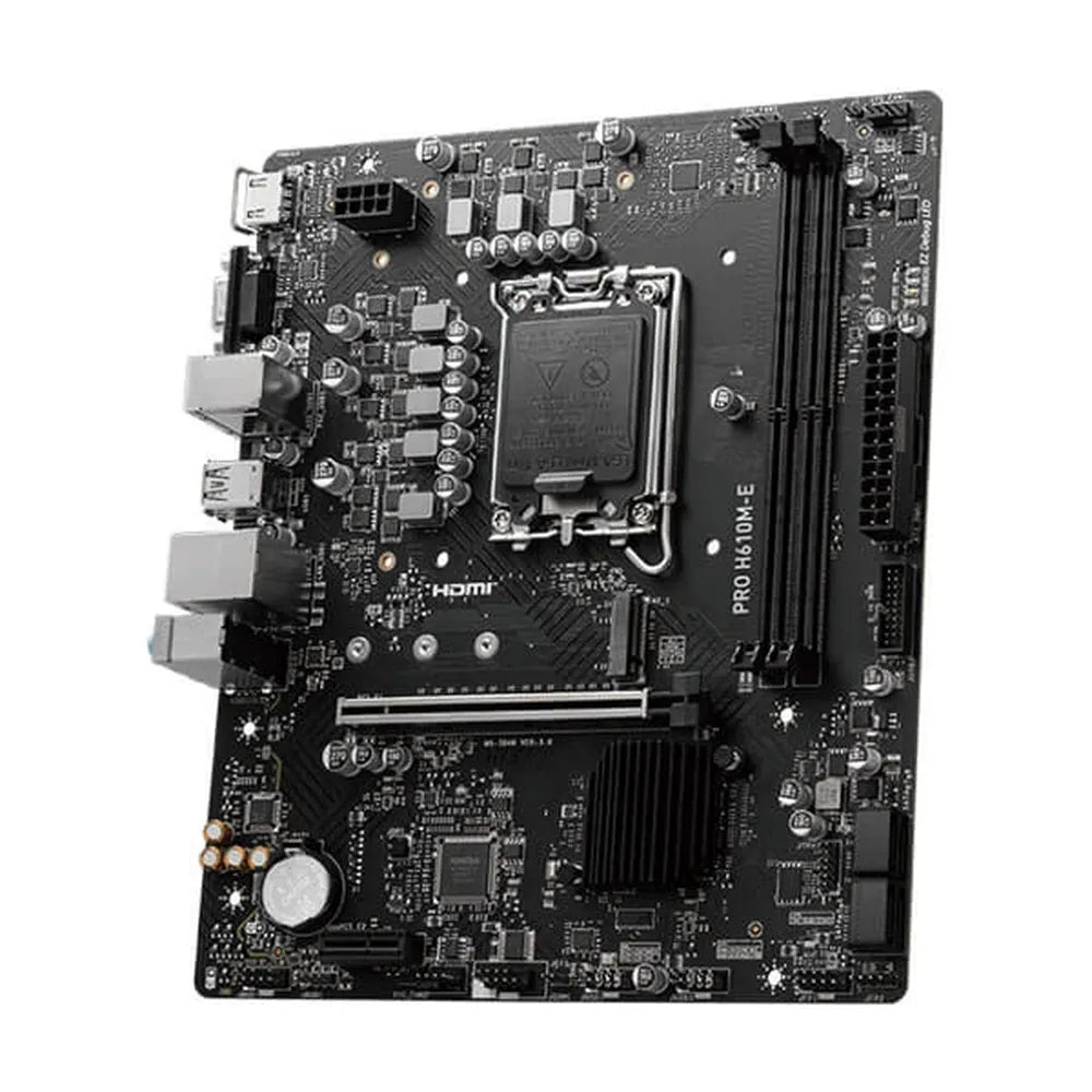MSI Pro H610M-E DDR5 Intel Motherboard - 3