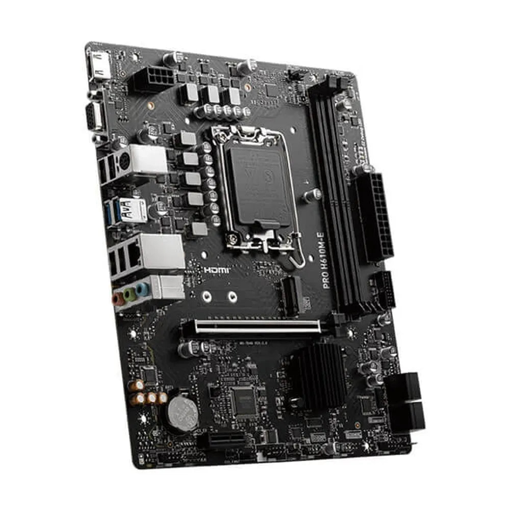 MSI Pro H610M-E DDR5 Intel Motherboard - 4