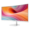 MSI PRO MP341CQW E12 34 Inch 2K UWQHD 120Hz VA Panel 114% SRGB 1MS Adaptive Sync Curved Business Monitor ( White ) - 3