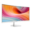 MSI PRO MP341CQW E12 34 Inch 2K UWQHD 120Hz VA Panel 114% SRGB 1MS Adaptive Sync Curved Business Monitor ( White ) - 2