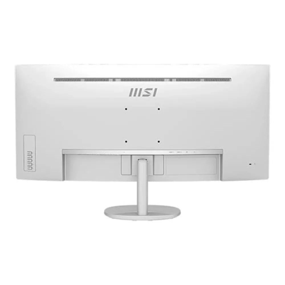MSI PRO MP341CQW E12 34 Inch 2K UWQHD 120Hz VA Panel 114% SRGB 1MS Adaptive Sync Curved Business Monitor ( White ) – TechCure India