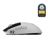 LOGITECH Pro X2 Superstrike Lightspeed Ambidextrous Wireless Gaming Mouse ( 44000 DPI / 5 Macro Buttons ) ( Lunar Eclipse ) - 3