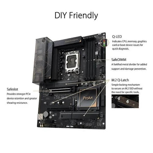 ASUS ProArt B760 Creator DDR4 Intel Motherboard - 5