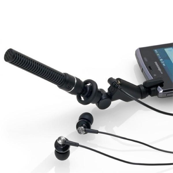 Audio Technica AT9913iS Compact Plug-in Mic. for Smartphone – TechCure India