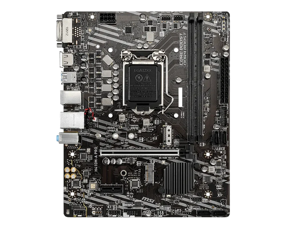 MSI H410M-A PRO Motherboard – TechCure India