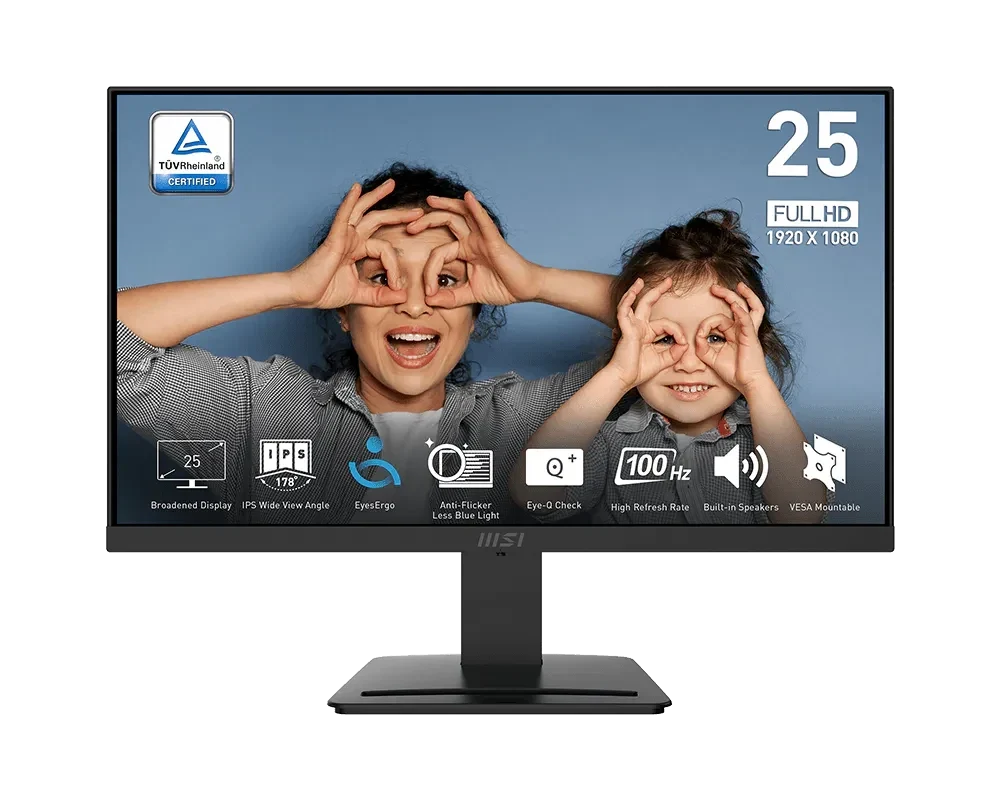 MSI PRO MP253 24.5 Inch FHD IPS Monitor – TechCure India