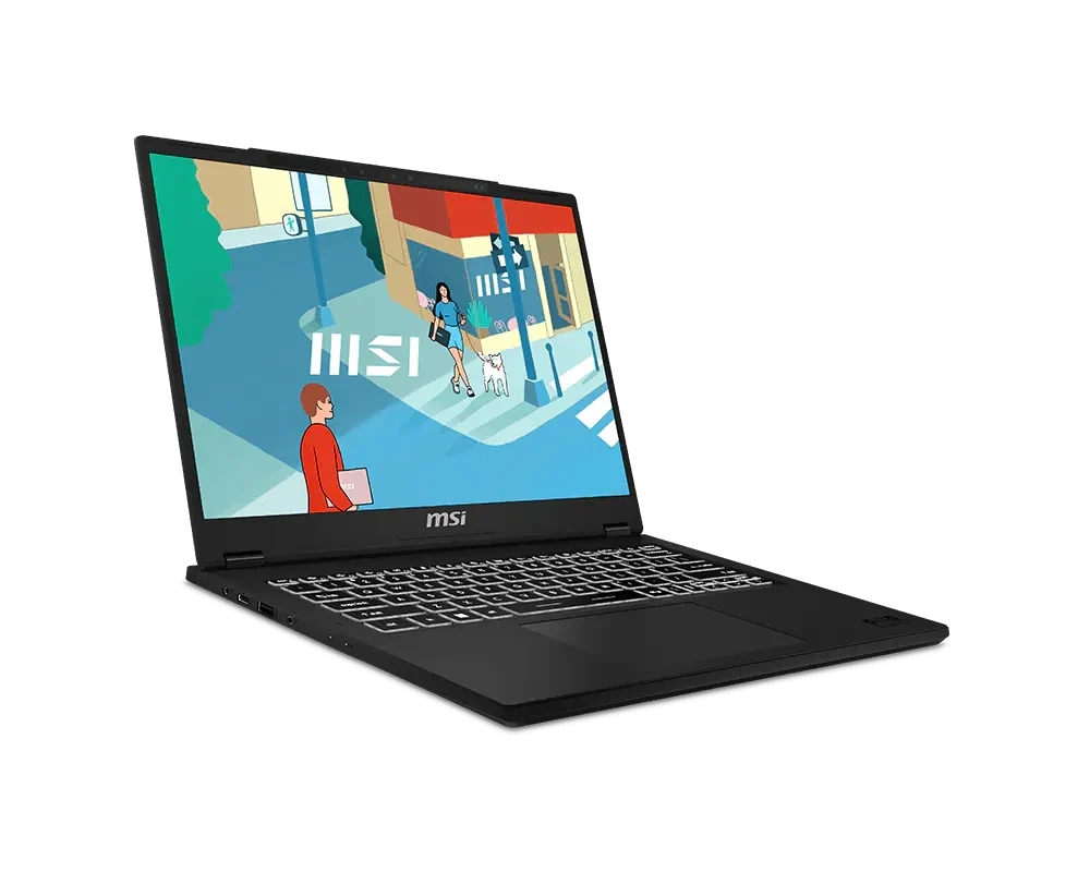 MSI MODERN 14 H D13MG-405XIN (i5-13420H/8/512GB SSD/DOS/BLACK) – TechCure India