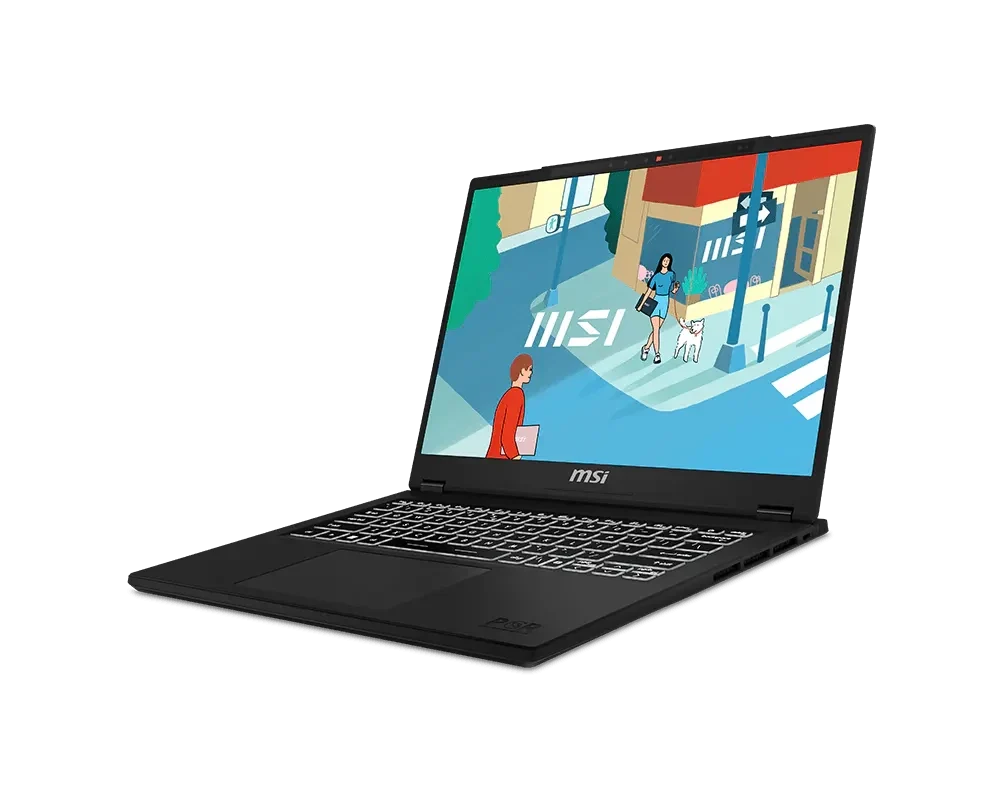 MSI MODERN 14 H D13MG-405XIN (i5-13420H/8/512GB SSD/DOS/BLACK) – TechCure India