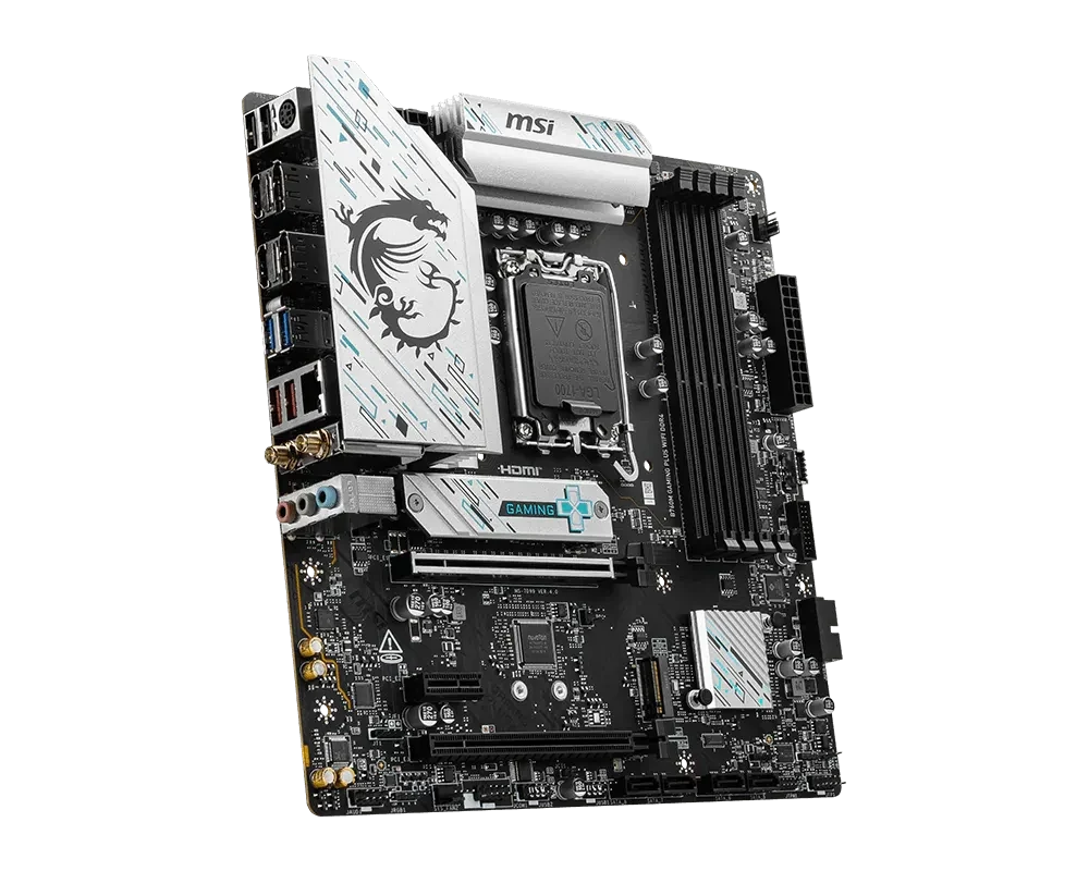 MSI B760M GAMING PLUS WIFI DDR4 LGA 1700 Motherboard – TechCure India