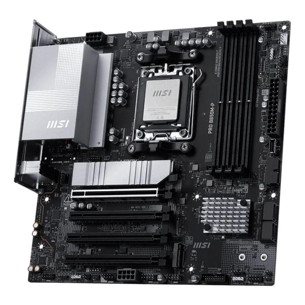 MSI PRO B850M-P DDR5 AMD Motherboard – TechCure India