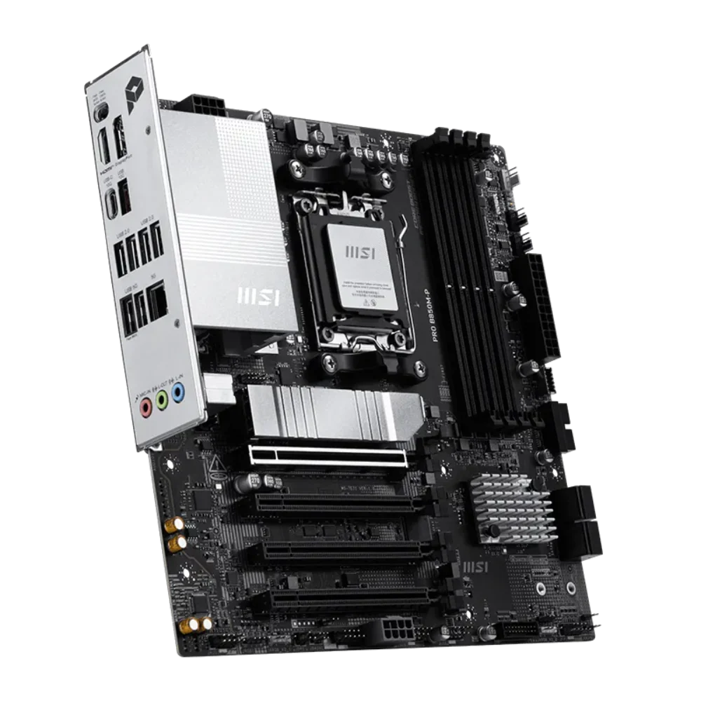 MSI PRO B850M-P DDR5 AMD Motherboard – TechCure India