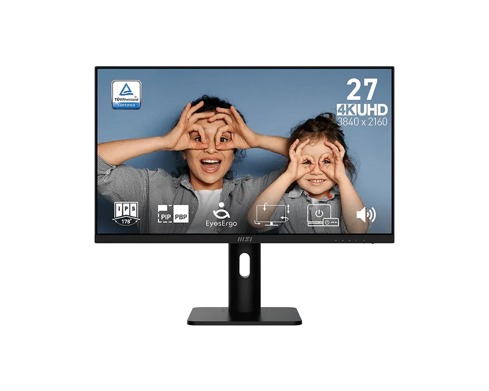 MSI PRO MP273UP E6 UHD IPS Monitor – TechCure India