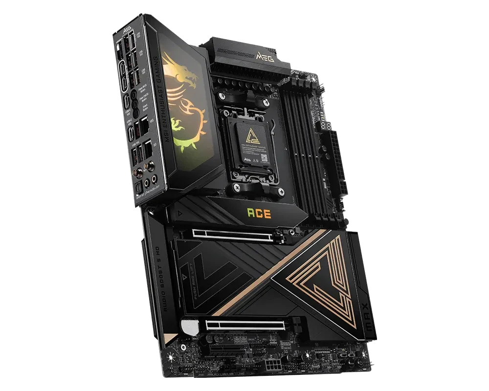 MSI MEG X870E ACE MAX AMD AM5 ATX Motherboard – TechCure India
