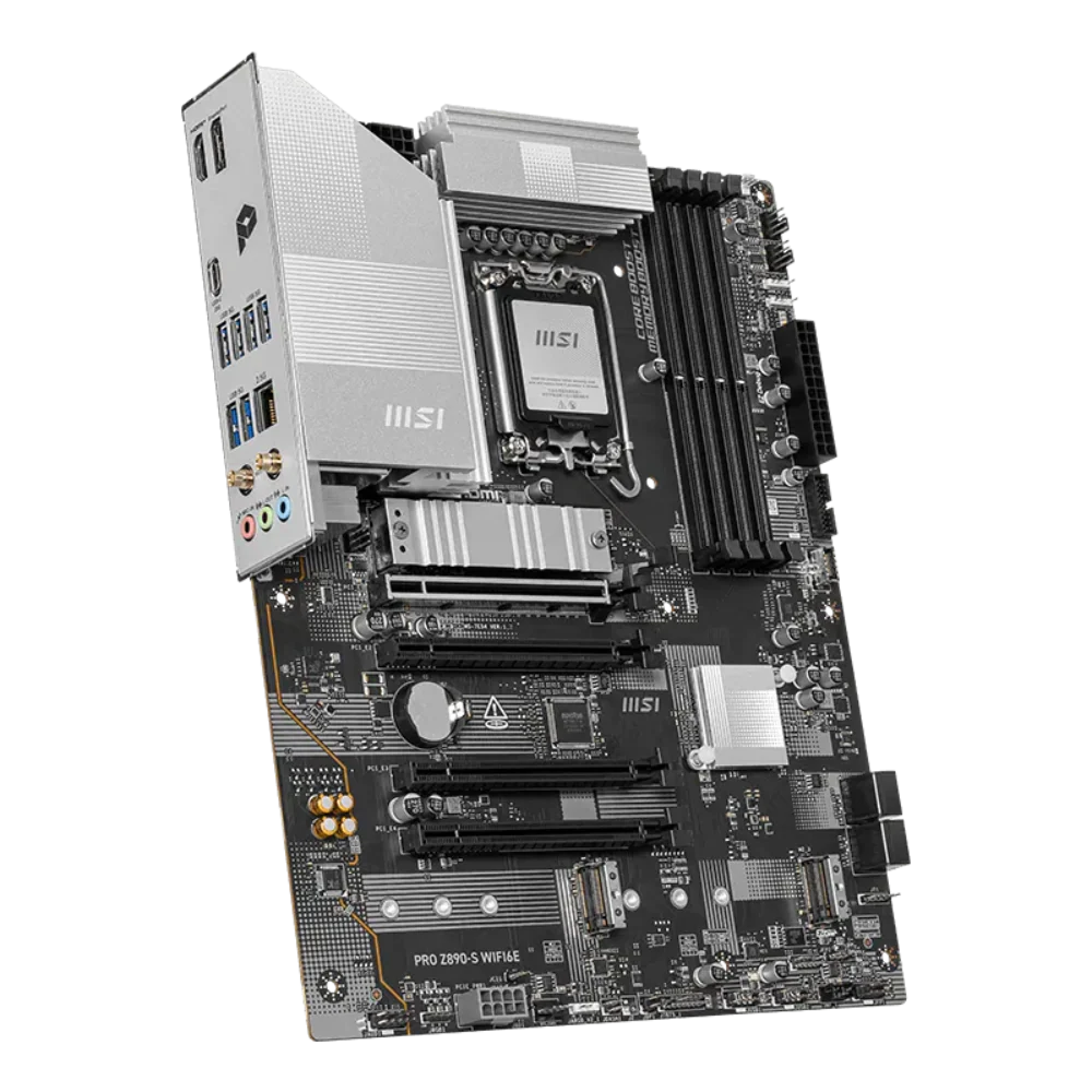 MSI Pro Z890-S Wifi6e DDR5 Intel Motherboard – TechCure India