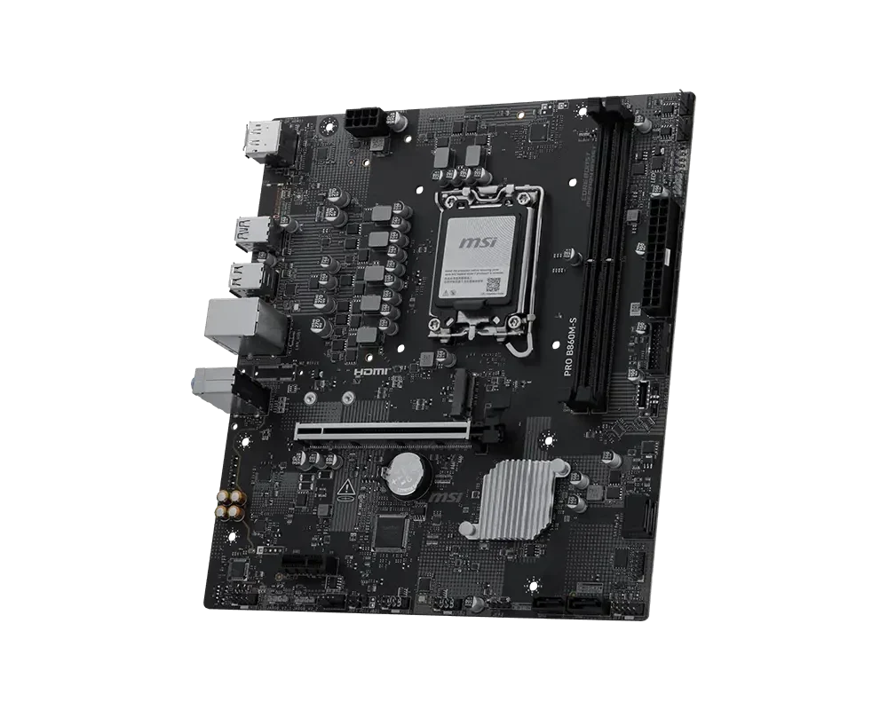 MSI PRO B860M-S DDR5 LGA 1851 Motherboard – TechCure India