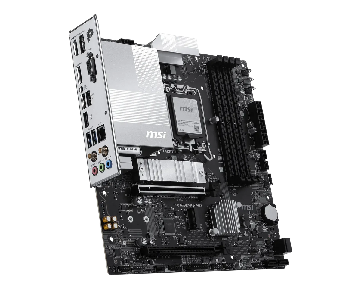 MSI PRO B860M-P WIFI6E LGA 1851 Motherboard – TechCure India