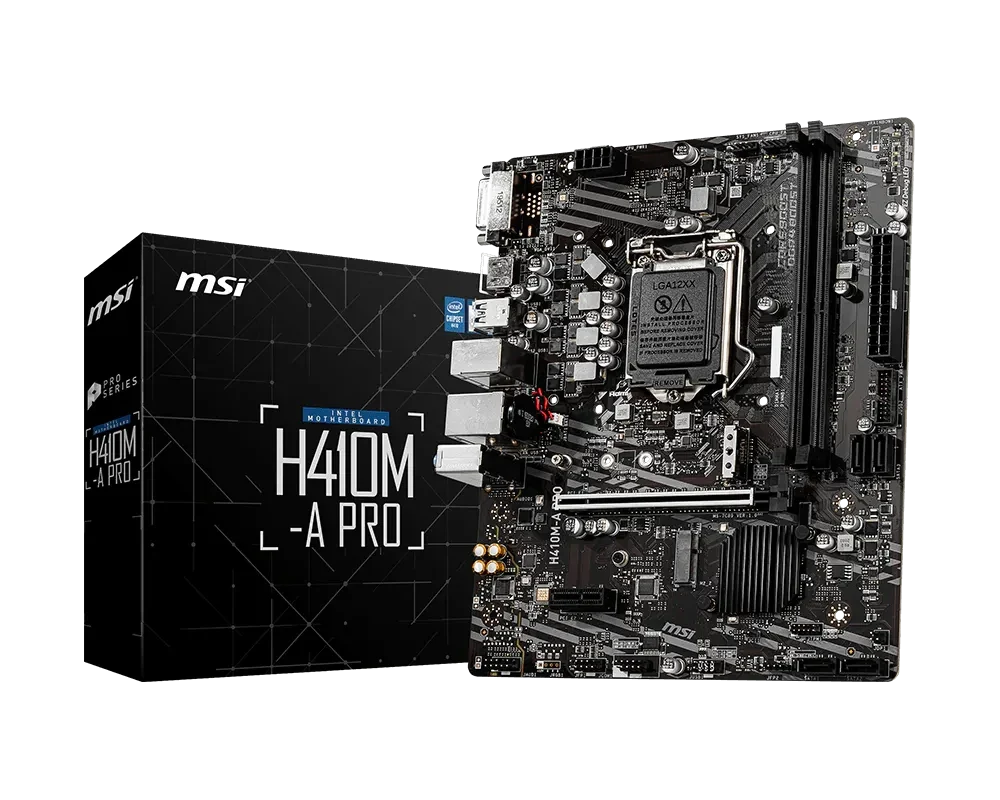 MSI H410M-A PRO Motherboard – TechCure India