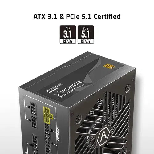 ProLab Design XPower XP-750 ATX 3.1 Gold Fully Modular Power Supply (XP-750-GOLD) – TechCure India