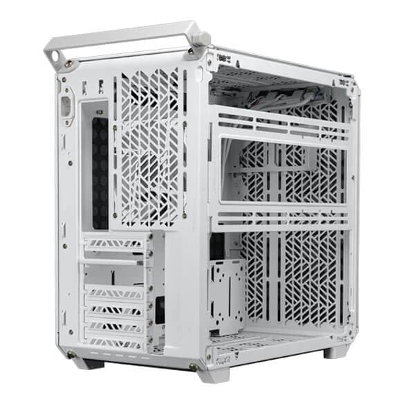 COOLER MASTER Qube 500 Flatpack Mesh EATX Mid Tower Cabinet (White) - 5