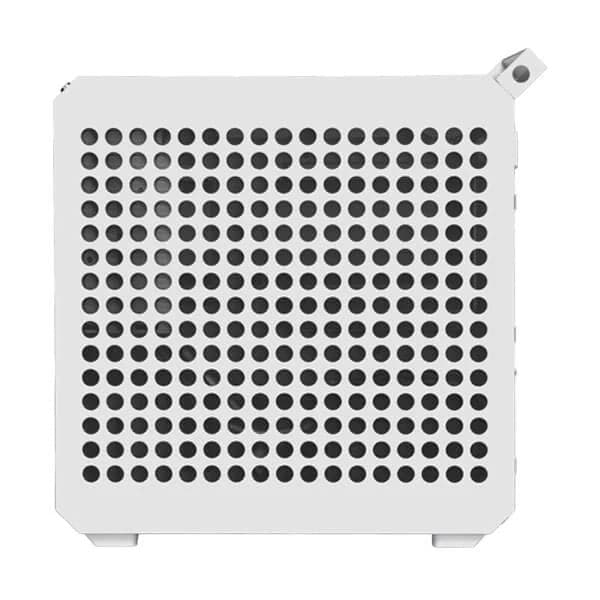 COOLER MASTER Qube 500 Flatpack Mesh EATX Mid Tower Cabinet (White) - 3
