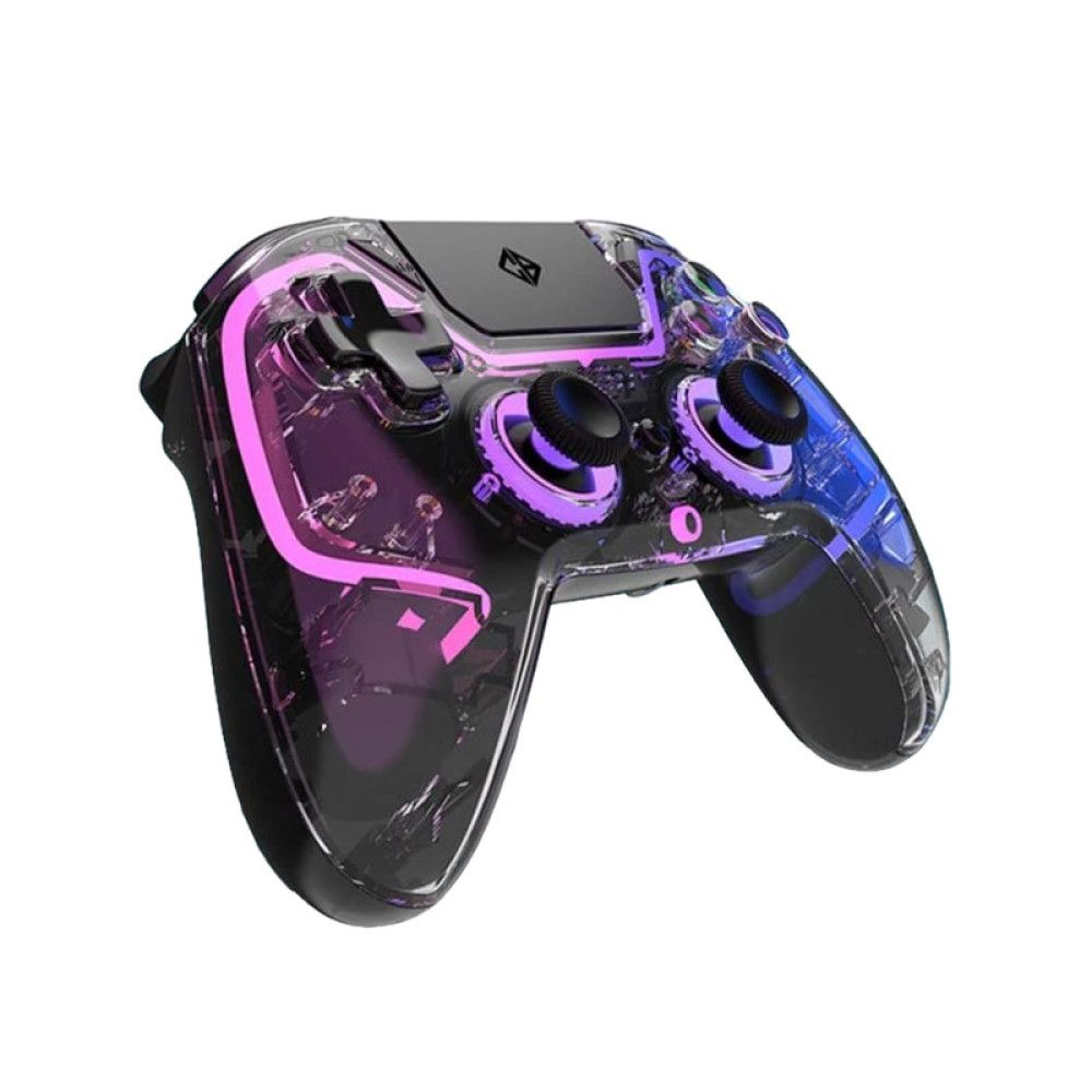 COSMIC BYTE Quantum Dual Mode Wireless Controller for PS4,PC ( Transparent Black ) - 2