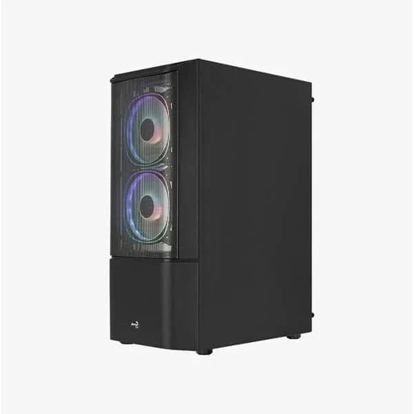 AEROCOOL Quantum Mesh RGB ATX Mid Tower Cabinet (Black) - 3