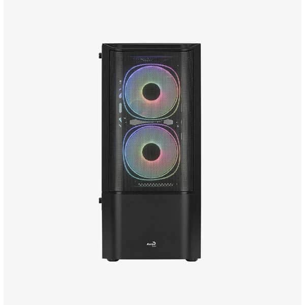 AEROCOOL Quantum Mesh RGB ATX Mid Tower Cabinet (Black) - 4