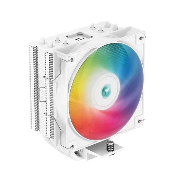 DEEPCOOL Gammaxx AG400 ARGB 120mm Single Tower Air Cooler (White) - 2