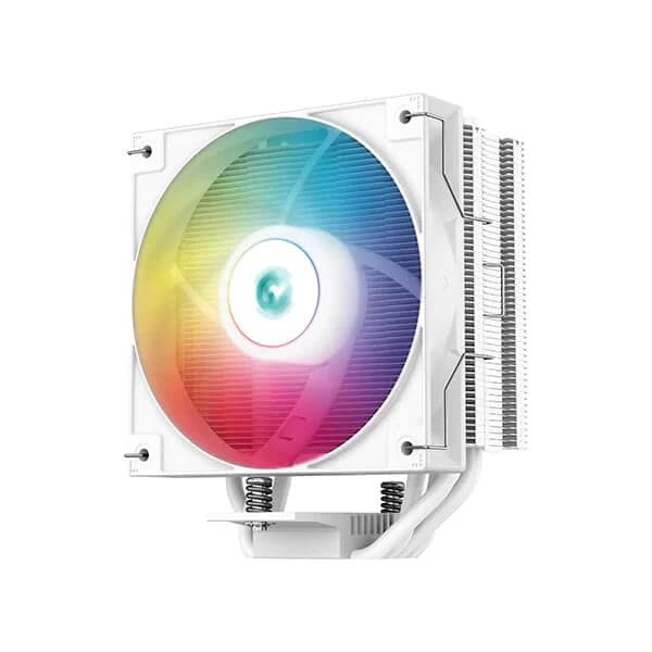DEEPCOOL Gammaxx AG400 ARGB 120mm Single Tower Air Cooler (White)