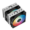 DEEPCOOL Gammaxx AG620 ARGB 120mm Dual Tower CPU Air Cooler (Black) - 5