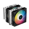 DEEPCOOL Gammaxx AG620 ARGB 120mm Dual Tower CPU Air Cooler (Black)