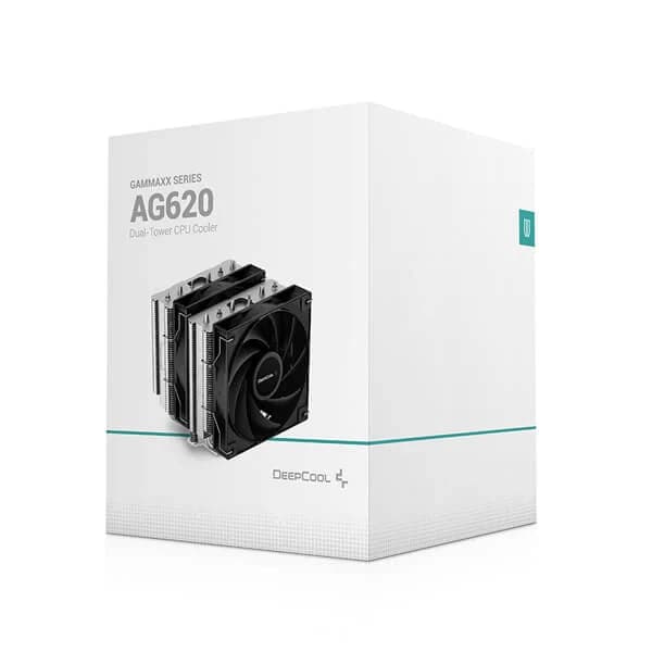 DEEPCOOL Gammaxx AG620 120mm Dual Tower CPU Air Cooler (Black) - 4