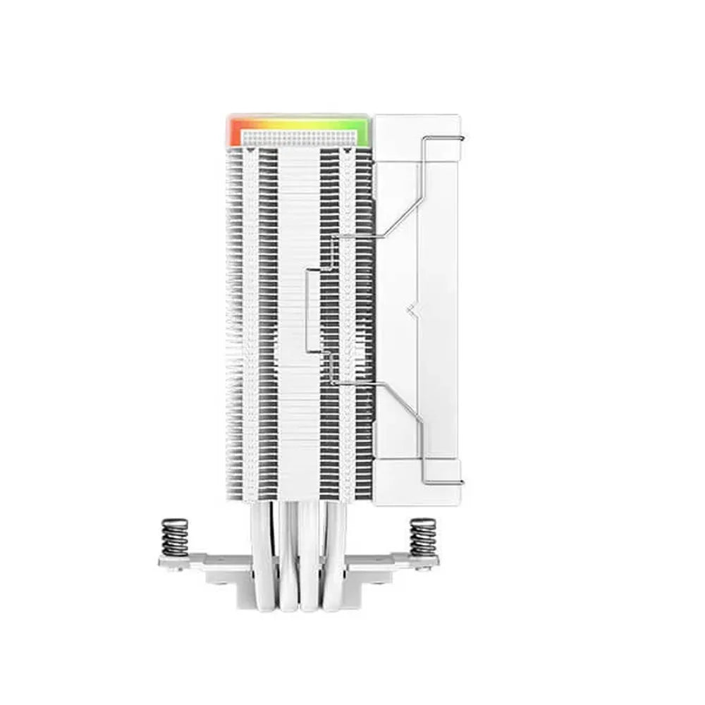 DEEPCOOL AK400 Digital WH 120mm Single Tower CPU Air Cooler With ARGB LED Strips (White) - 3