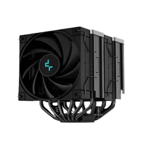 DEEPCOOL AK620 Zero Dark 120mm Dual Tower CPU Air Cooler (Black) - 2