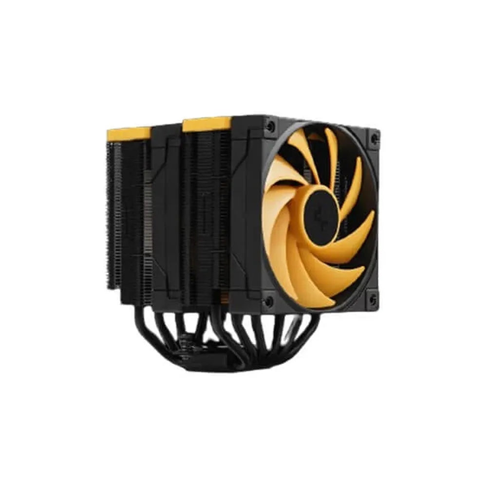 DeepCool AK620 Zero Dark Zoria 120mm Dual Tower CPU Air Cooler (Black) - 2