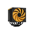 DeepCool AK620 Zero Dark Zoria 120mm Dual Tower CPU Air Cooler (Black)