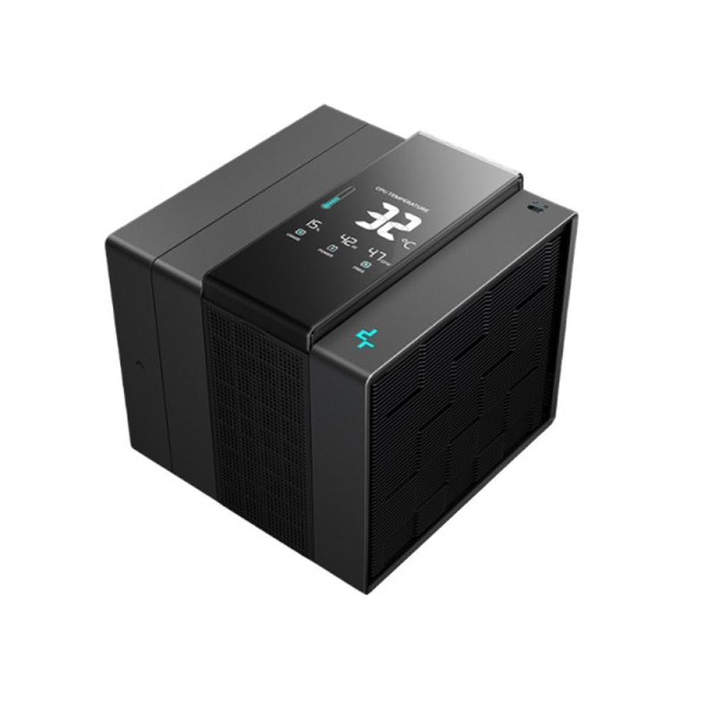 DEEPCOOL Assassin IV VC Vision Digital Dual Tower Air Cooler ( Black )