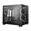 DEEPCOOL CG330 3F ARGB MATX Mid Tower Cabinet ( Black ) - 2