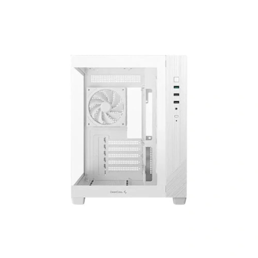 DEEPCOOL CG330 3F ARGB MATX Mid Tower Cabinet ( White ) - 4